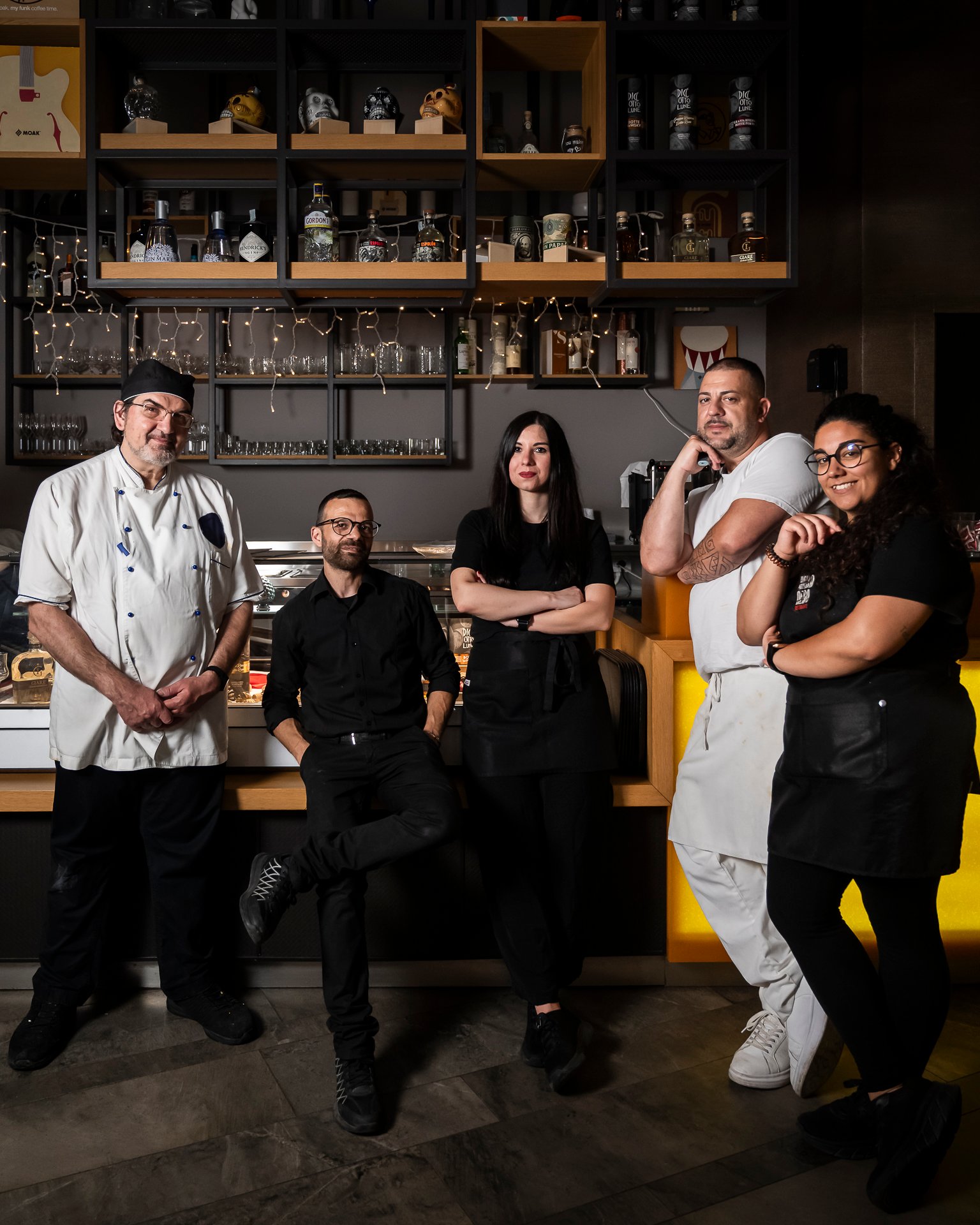 Lo staff del Ristorante Habanero, fotografia di Andrea Ventura