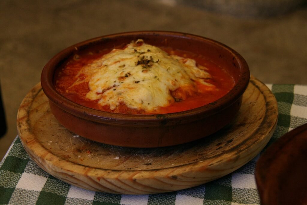 Teglia di parmigiana di melanzane